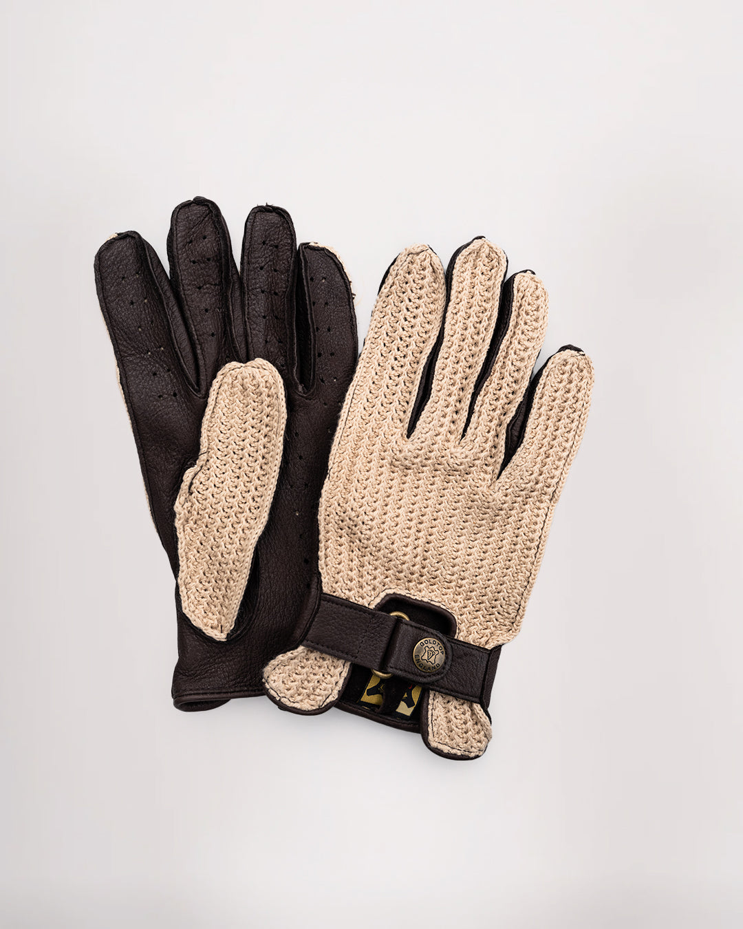 Deerskin Leather String Back Driving Gloves