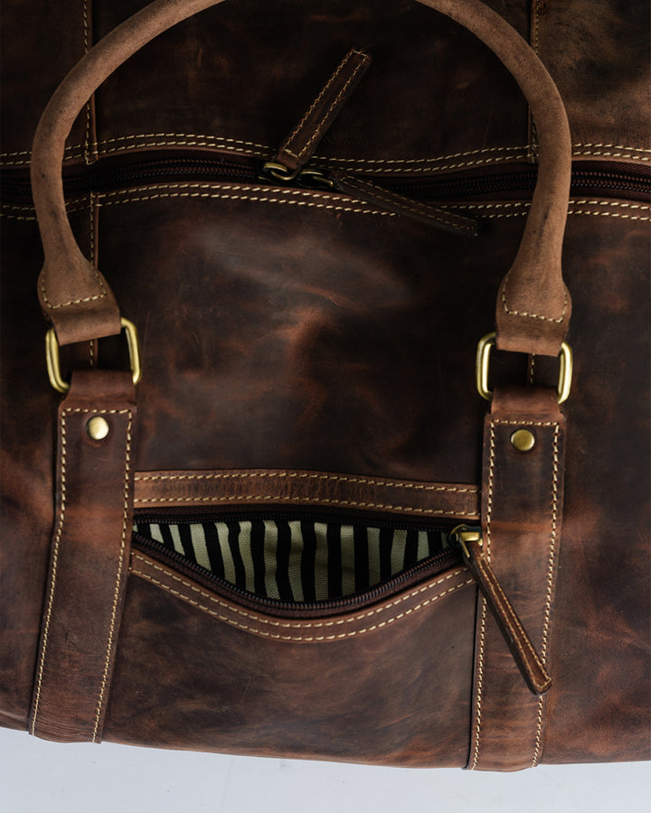 Leather Holdall