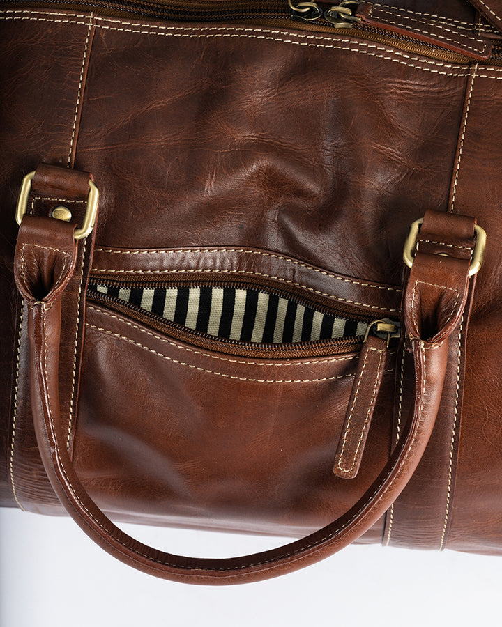 Leather Holdall