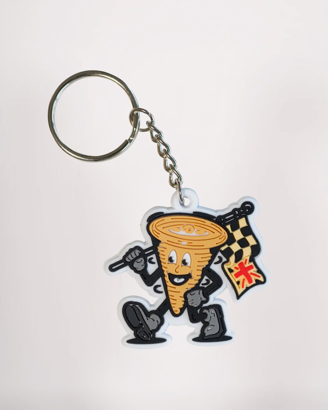Goldtop Rubber Keychain