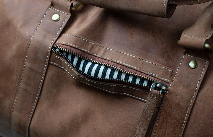Leather Holdall