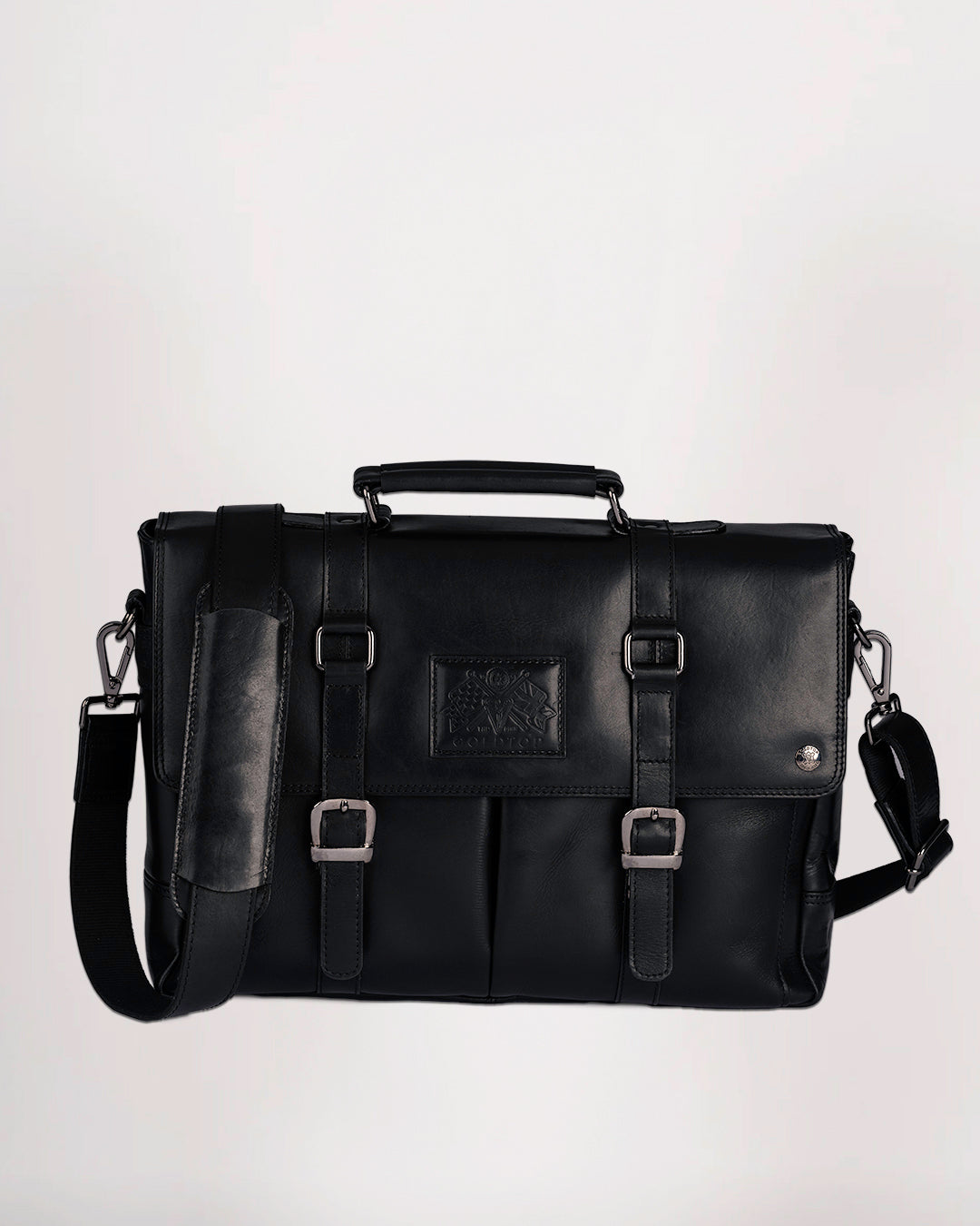 Leather Messenger Bag