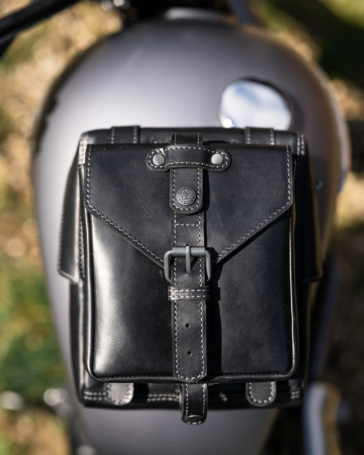 Leather Tank Bag - Large