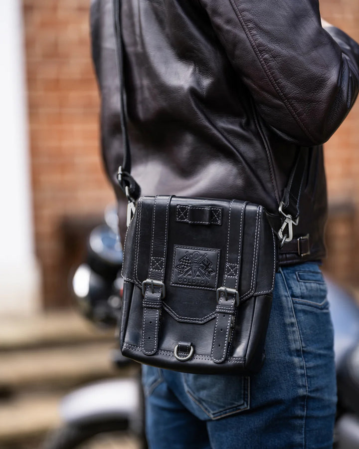 Leather Tank Bag - Large