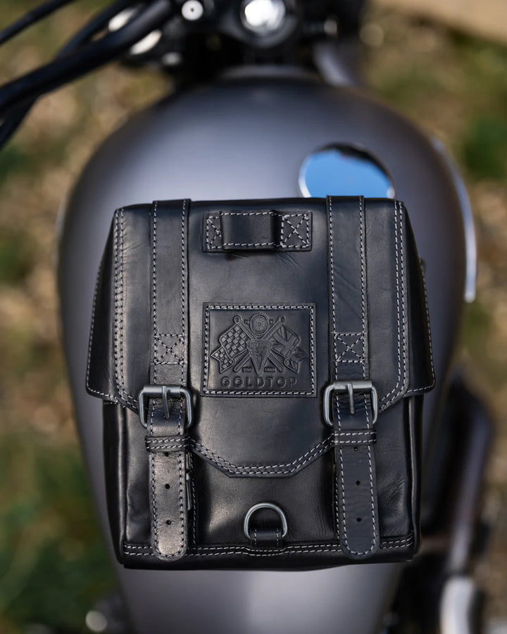 Leather Tank Bag - Large