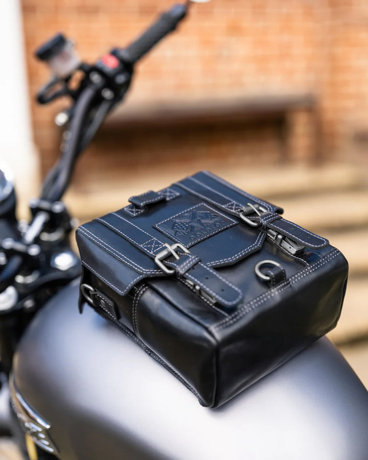 Leather Tank Bag - Large