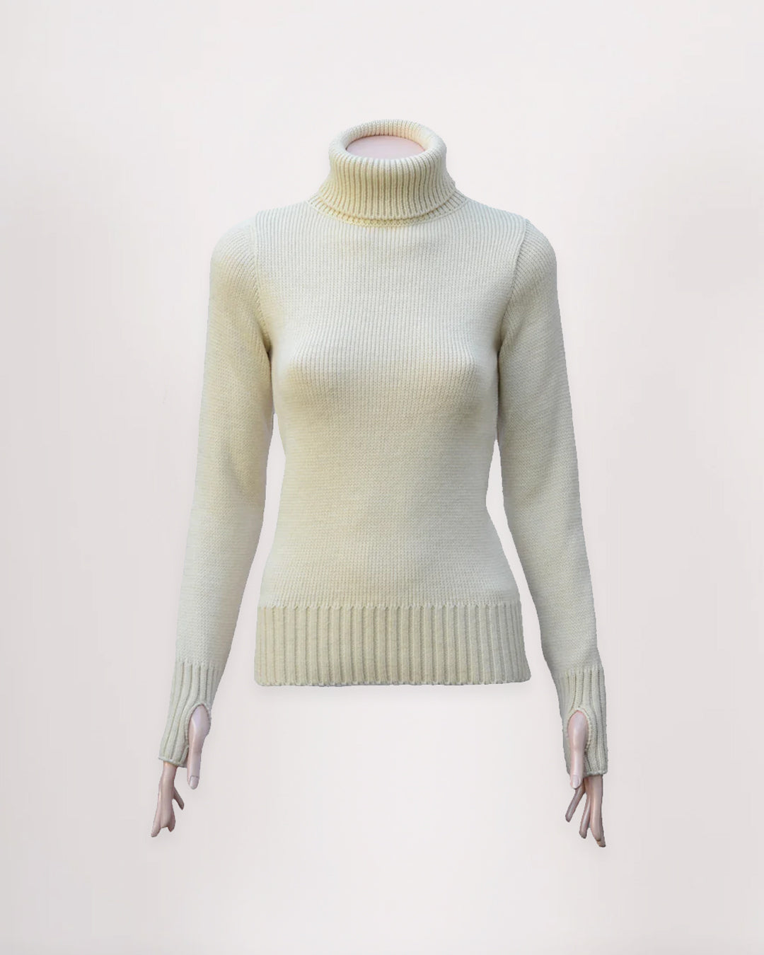 Women s Merino Wool Fitted Submariner Sweater