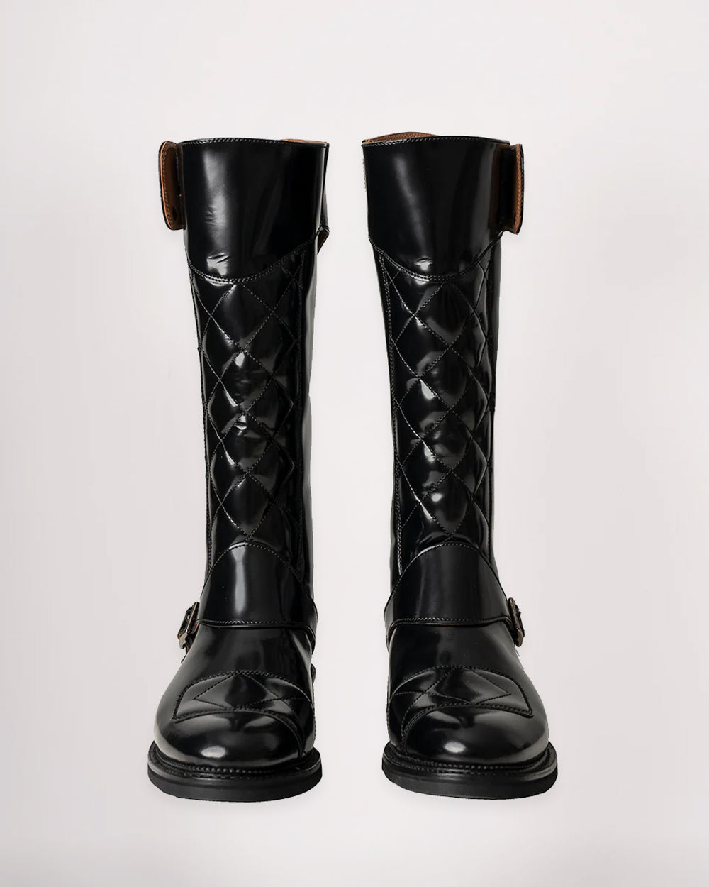 The Quilted Trophy Motorcycle Boots
