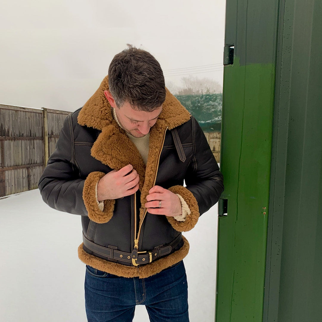The "Battle of Britain" 1940 RAF Sheepskin Flying Jacket