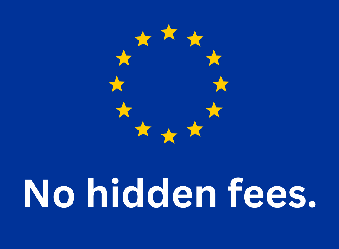 No hidden fees to the EU