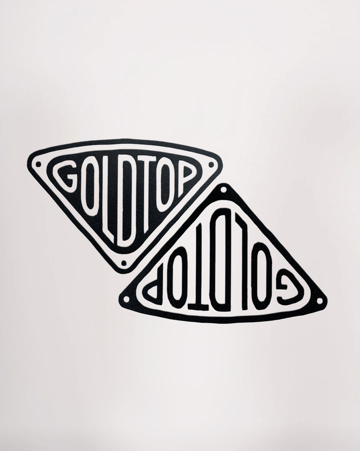 Goldtop Decal Sticker