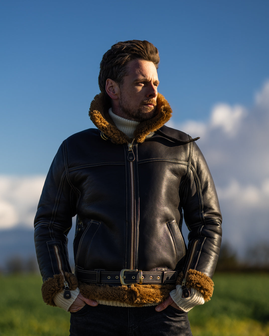 The "Battle of Britain" 1940 RAF Sheepskin Flying Jacket