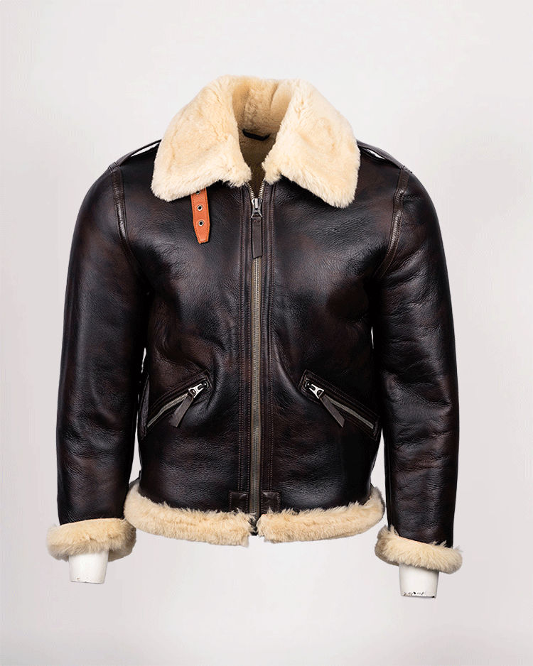 USAAF B-6 Sheepskin Flying Jacket - Redskin