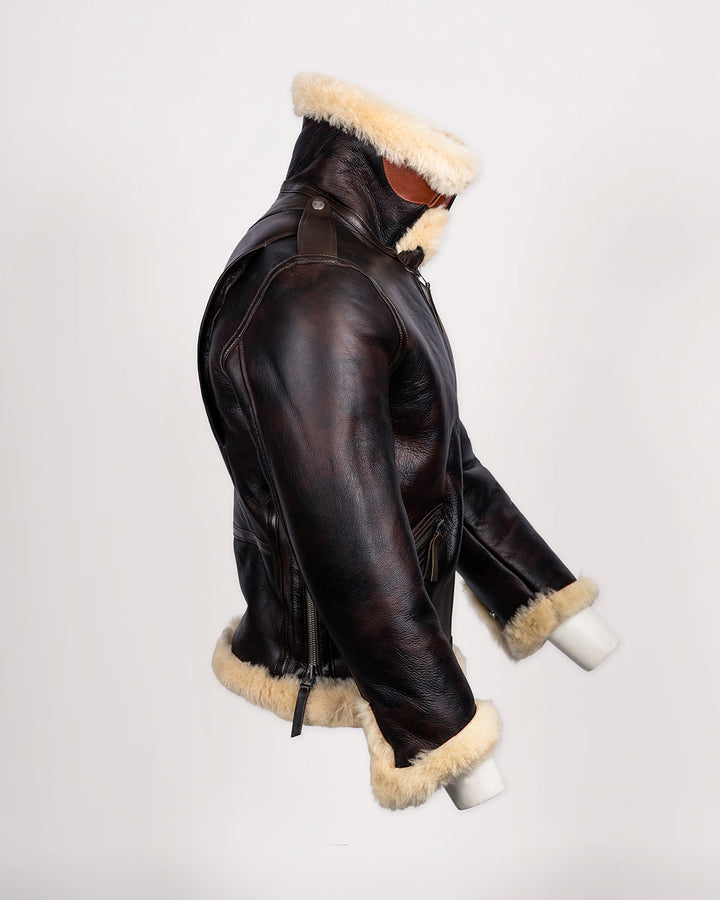 USAAF B-6 Sheepskin Flying Jacket - Redskin