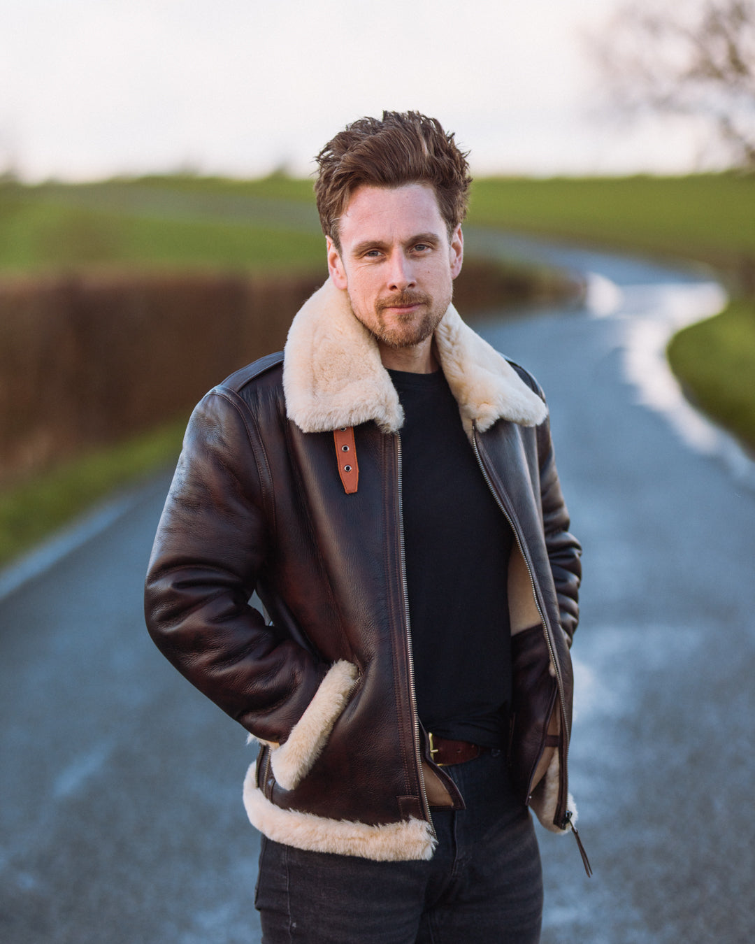 USAAF B-6 Sheepskin Flying Jacket - Redskin