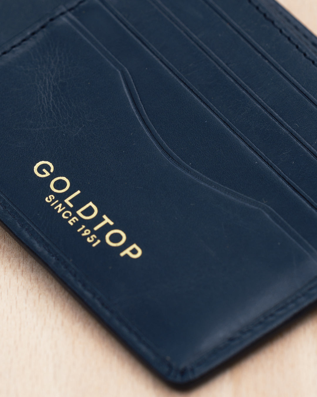 Horizontal Leather Billfold Wallet