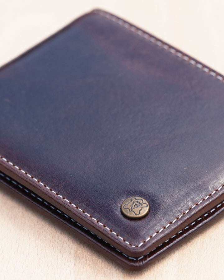 Horizontal Leather Billfold Wallet