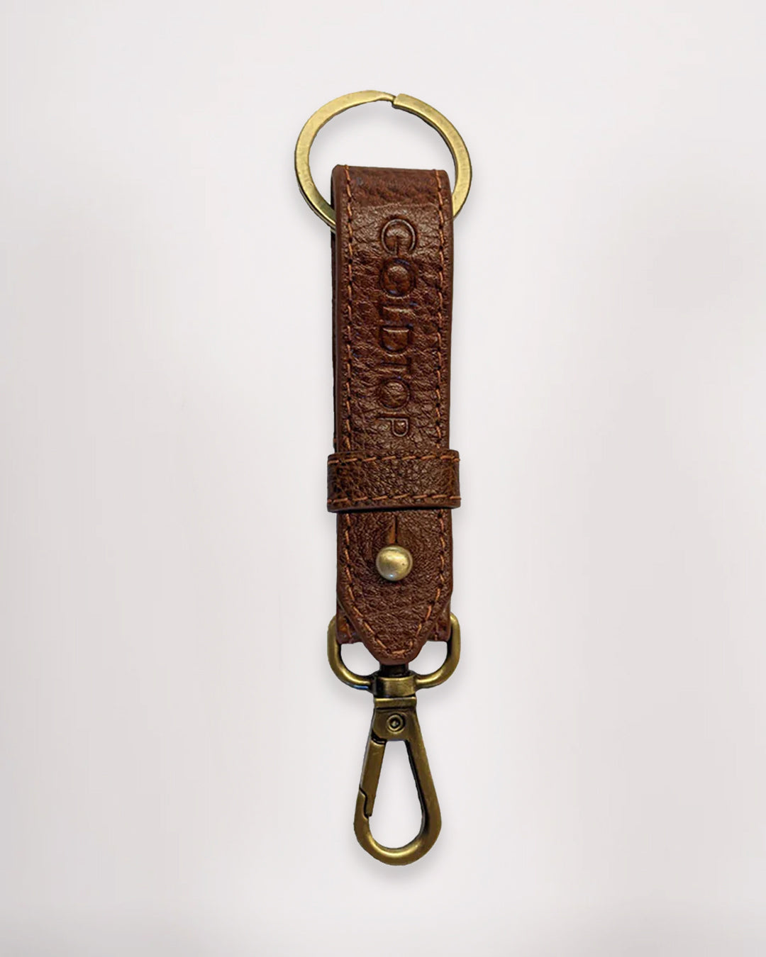 Leather Belt Loop Keyring