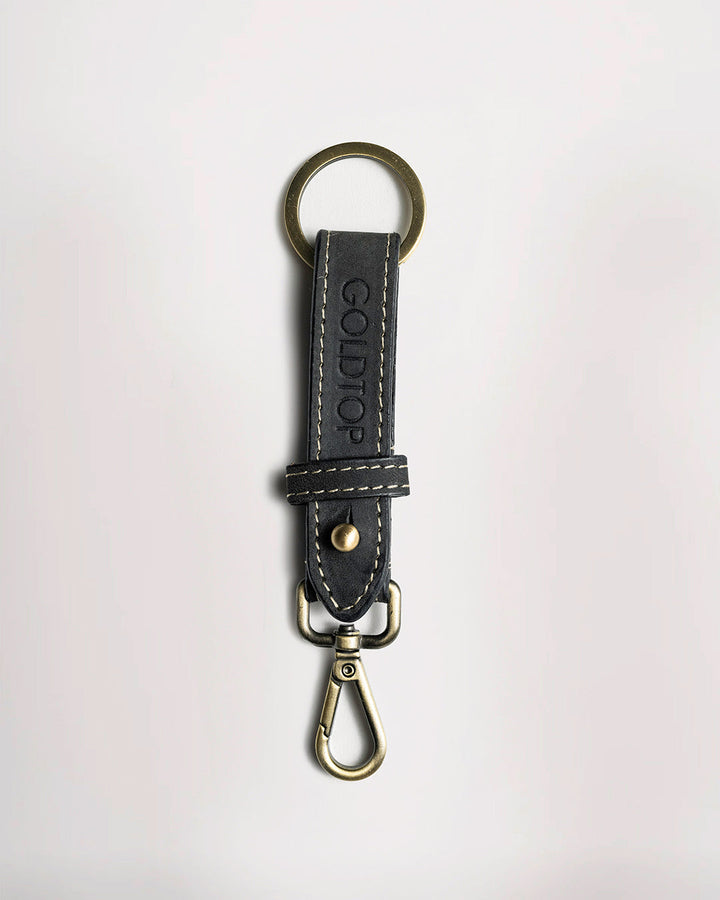 🎁 Leather Belt Loop Keyring (Slim) (100% off)