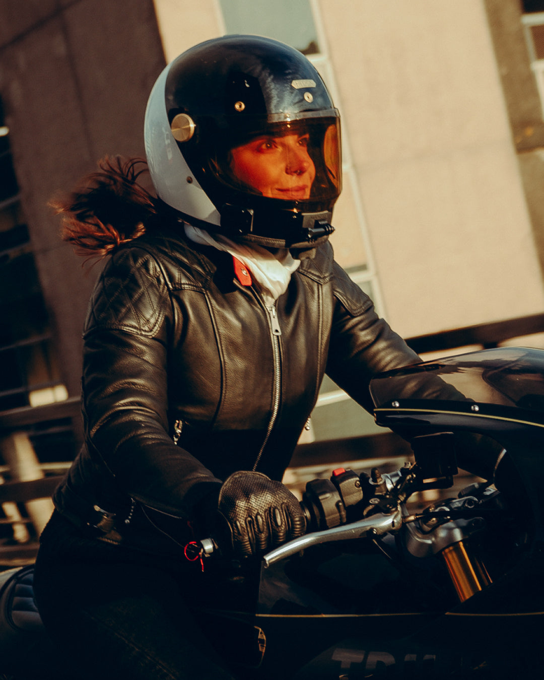 Goldtop | Women's '76 Cafe Racer Jacket - CE AAA Certified