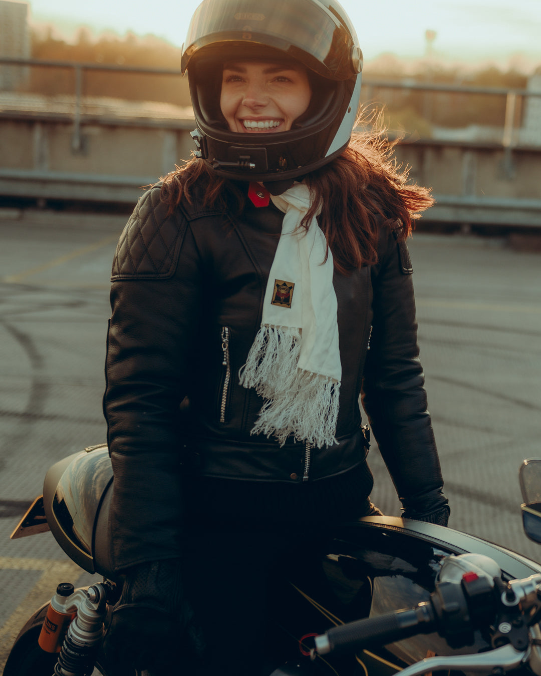 Goldtop | Women's '76 Cafe Racer Jacket - CE AAA Certified