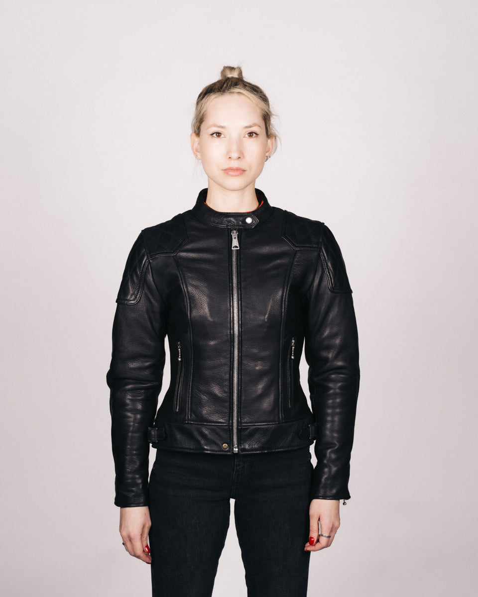 Goldtop | Women's '76 Cafe Racer Jacket - CE AAA Certified