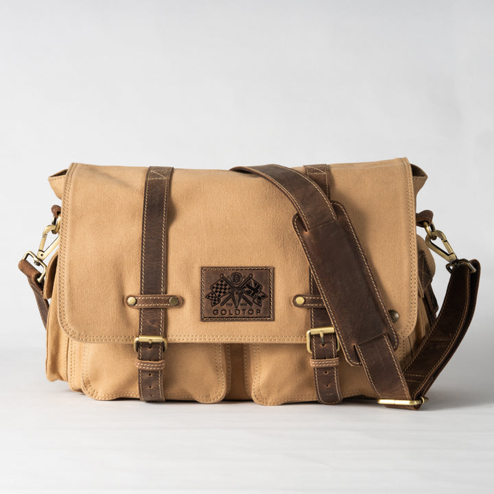 Canvas Crossbody Satchel