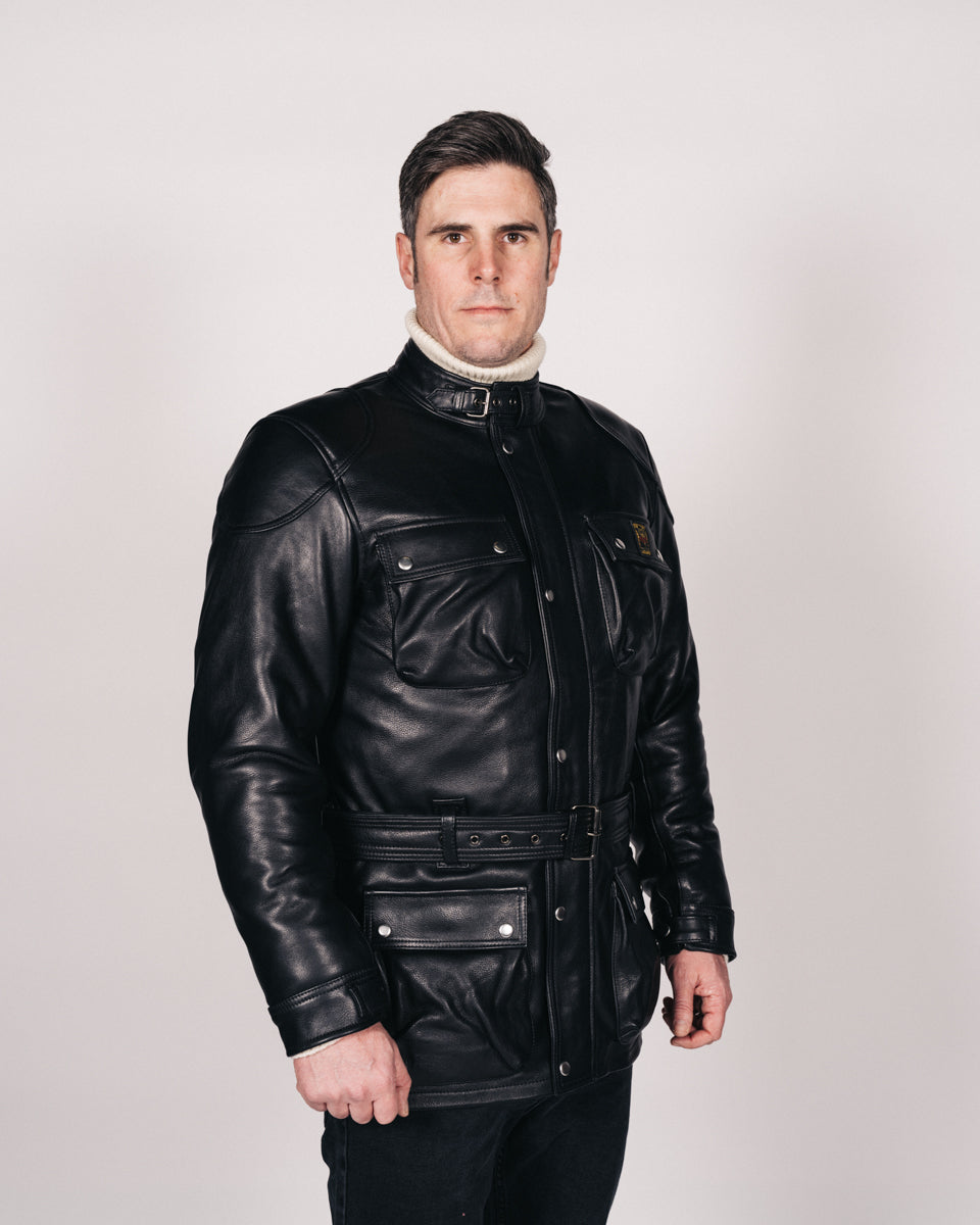 Goldtop | The Patrol Motorcycle Jacket - CE AAA Certified Goldtop | The Patrol Motorcycle Jacket - CE AAA Certified