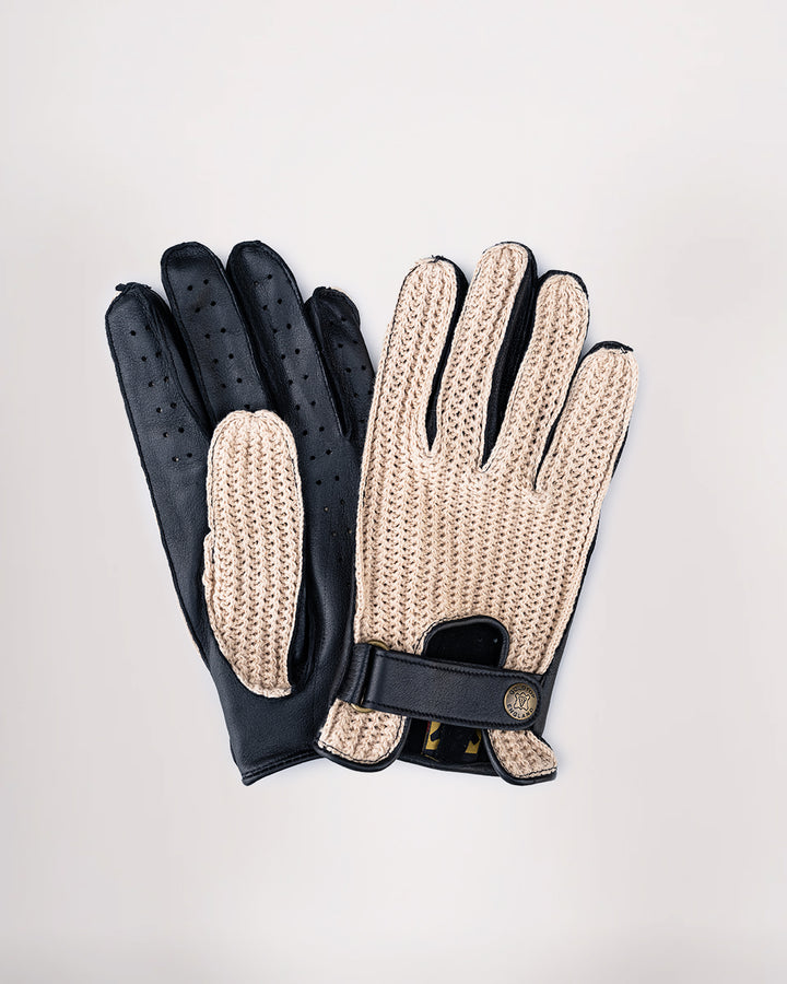 Deerskin Leather String Back Driving Gloves