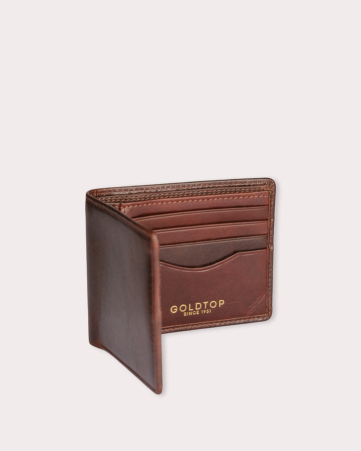 Horizontal Leather Billfold Wallet
