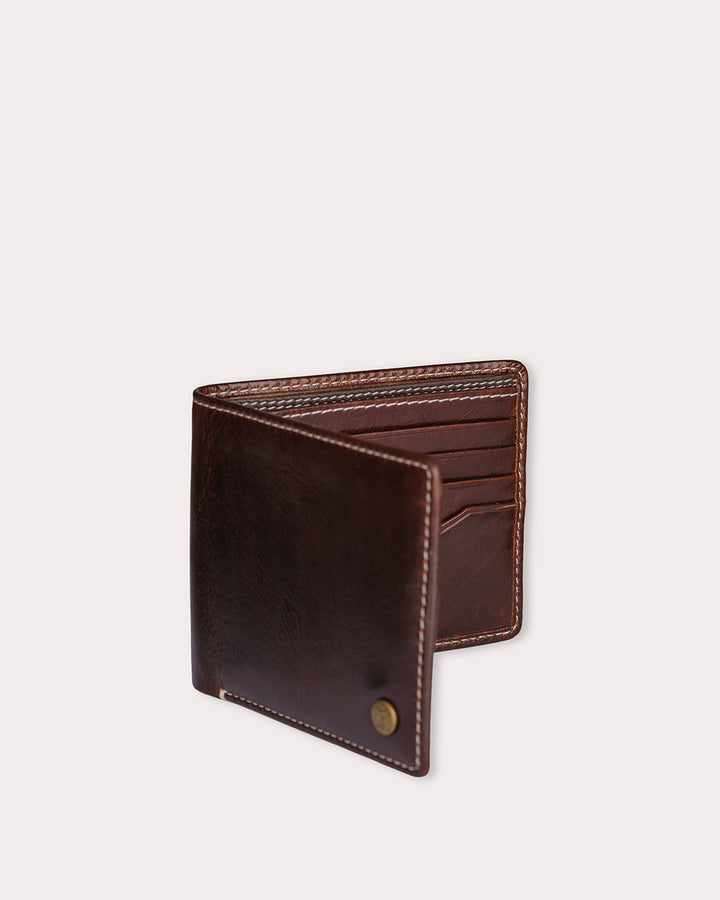 Horizontal Leather Billfold Wallet