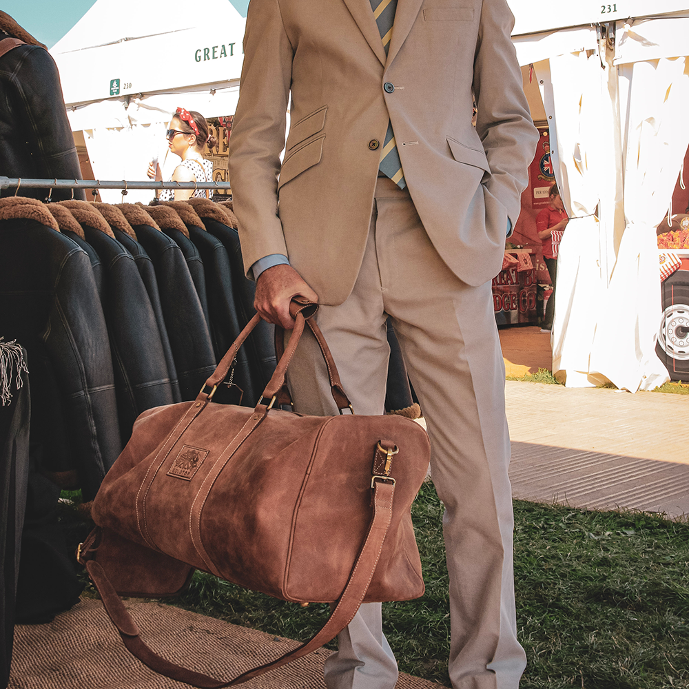 Leather Holdall