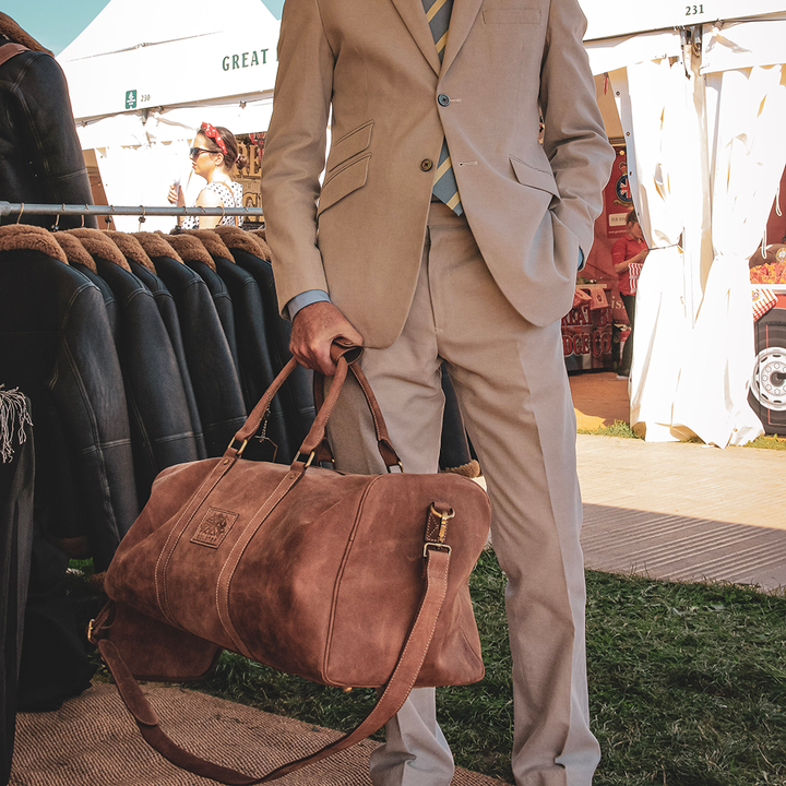 Leather Holdall