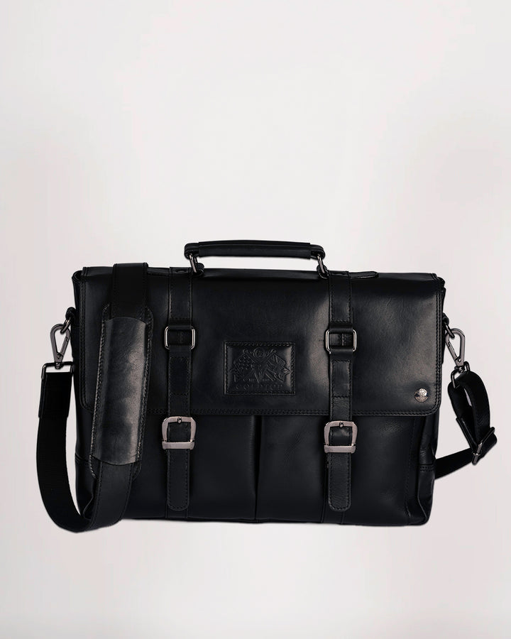 Leather Messenger Bag