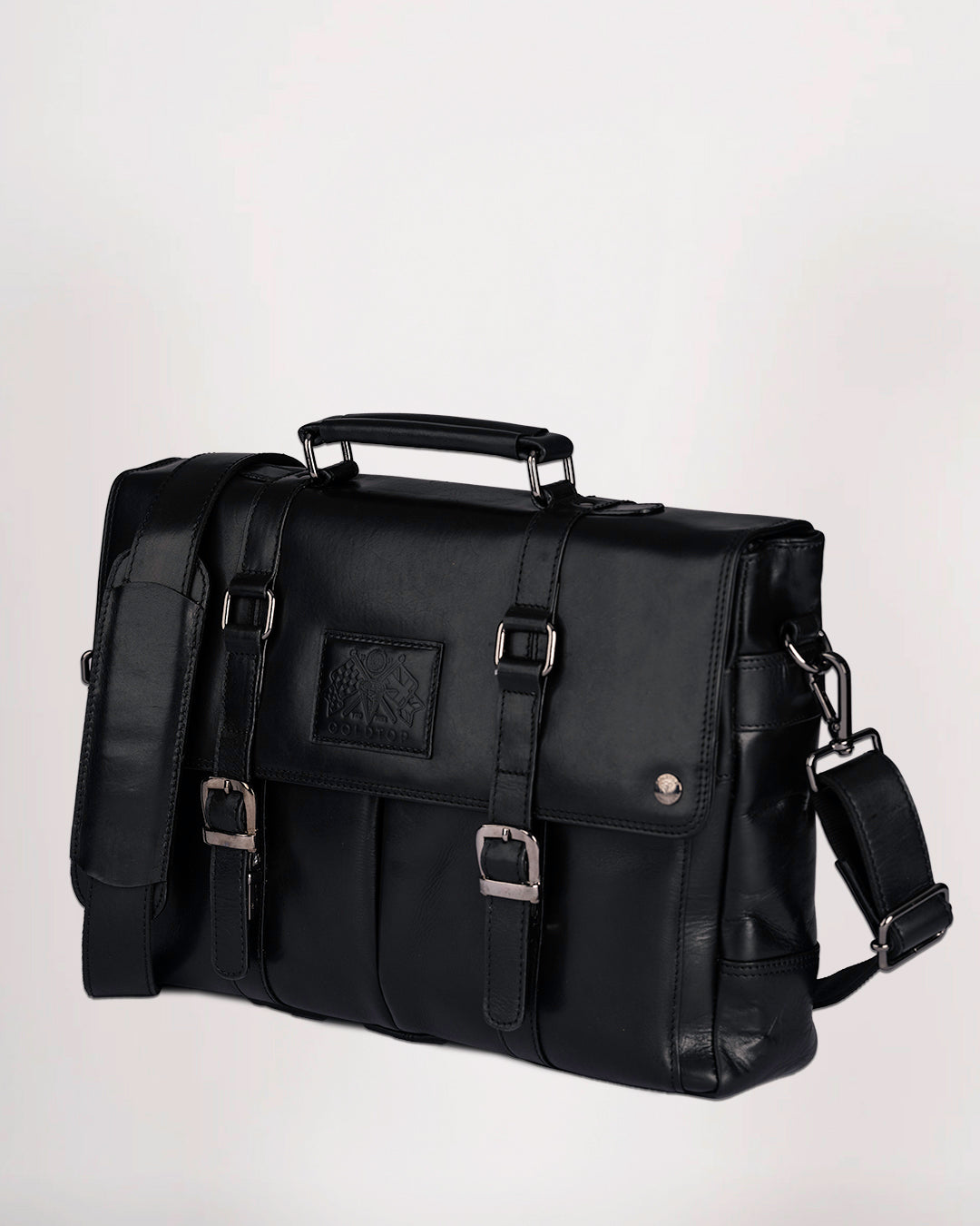 Leather Messenger Bag