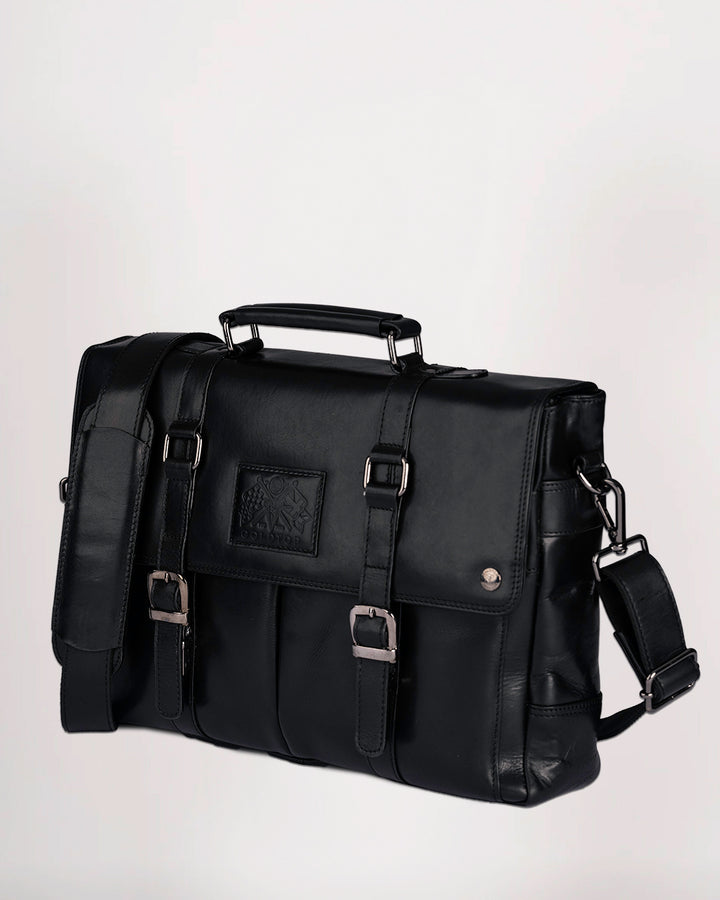 Leather Messenger Bag