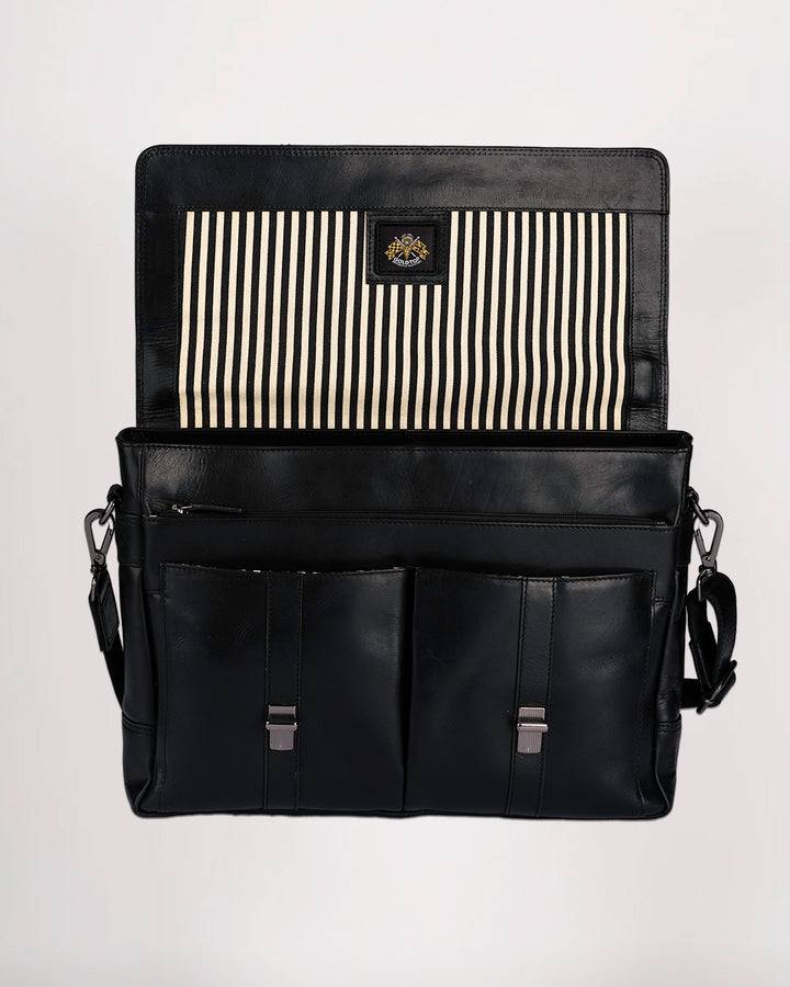 Leather Messenger Bag