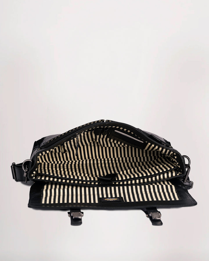 Leather Messenger Bag
