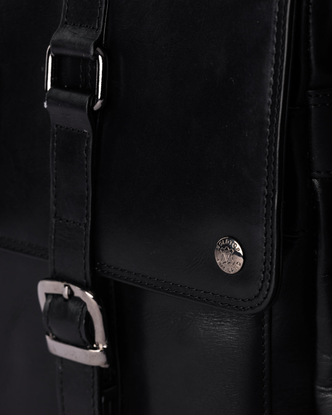 Leather Messenger Bag