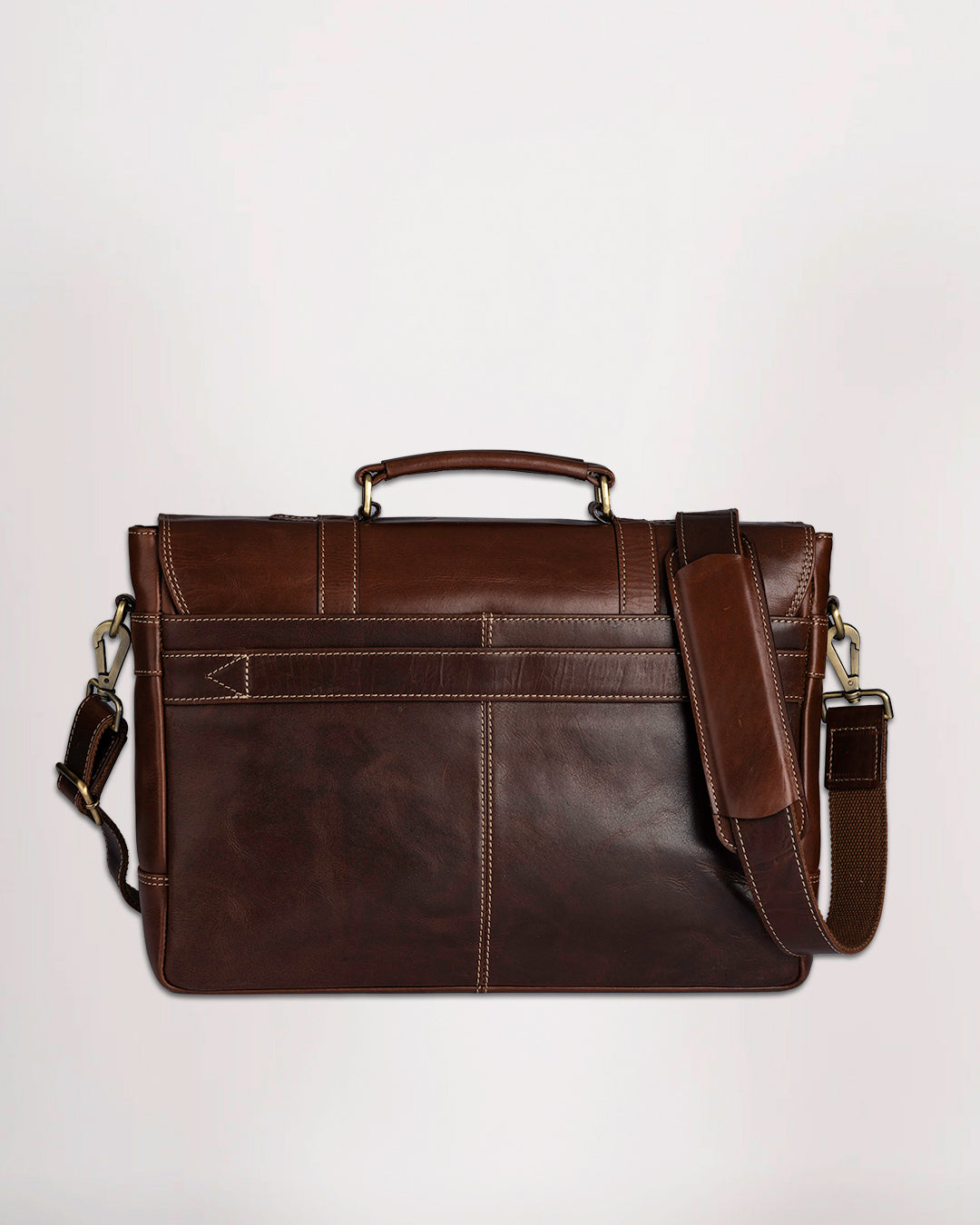 Leather Messenger Bag