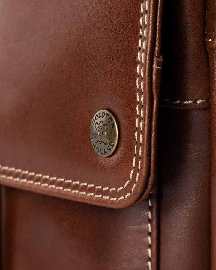 Leather Messenger Bag