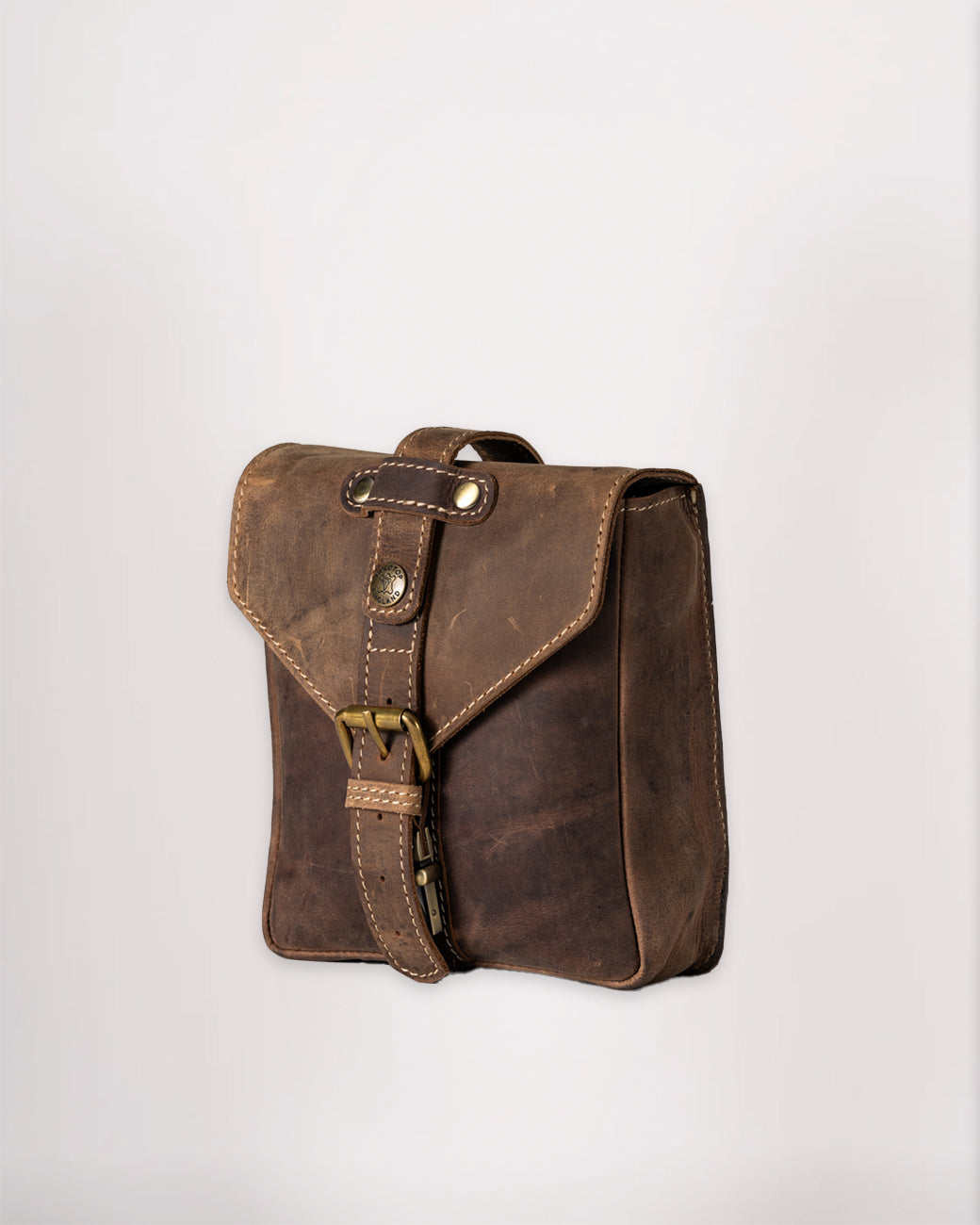 Leather Tank Bag - Small