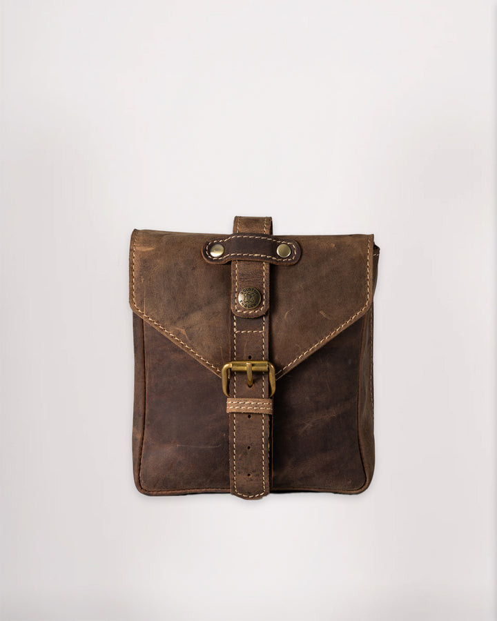 Leather Tank Bag - Small