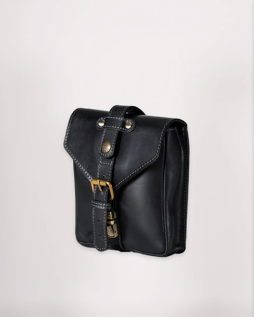 Leather Tank Bag - Small