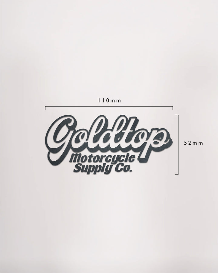 Goldtop Decal Sticker