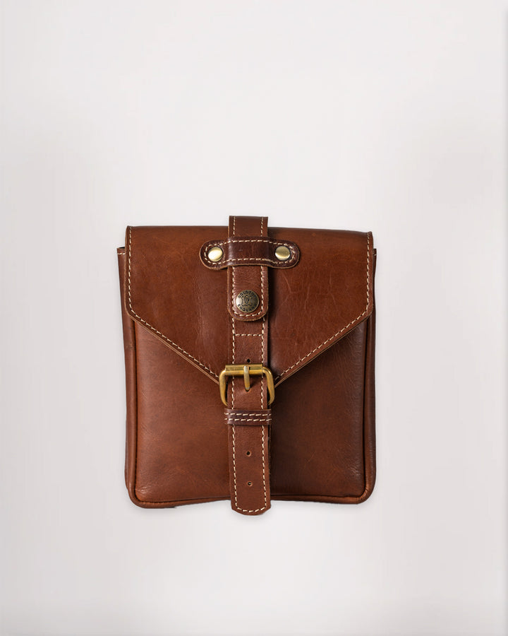 Leather Tank Bag - Small