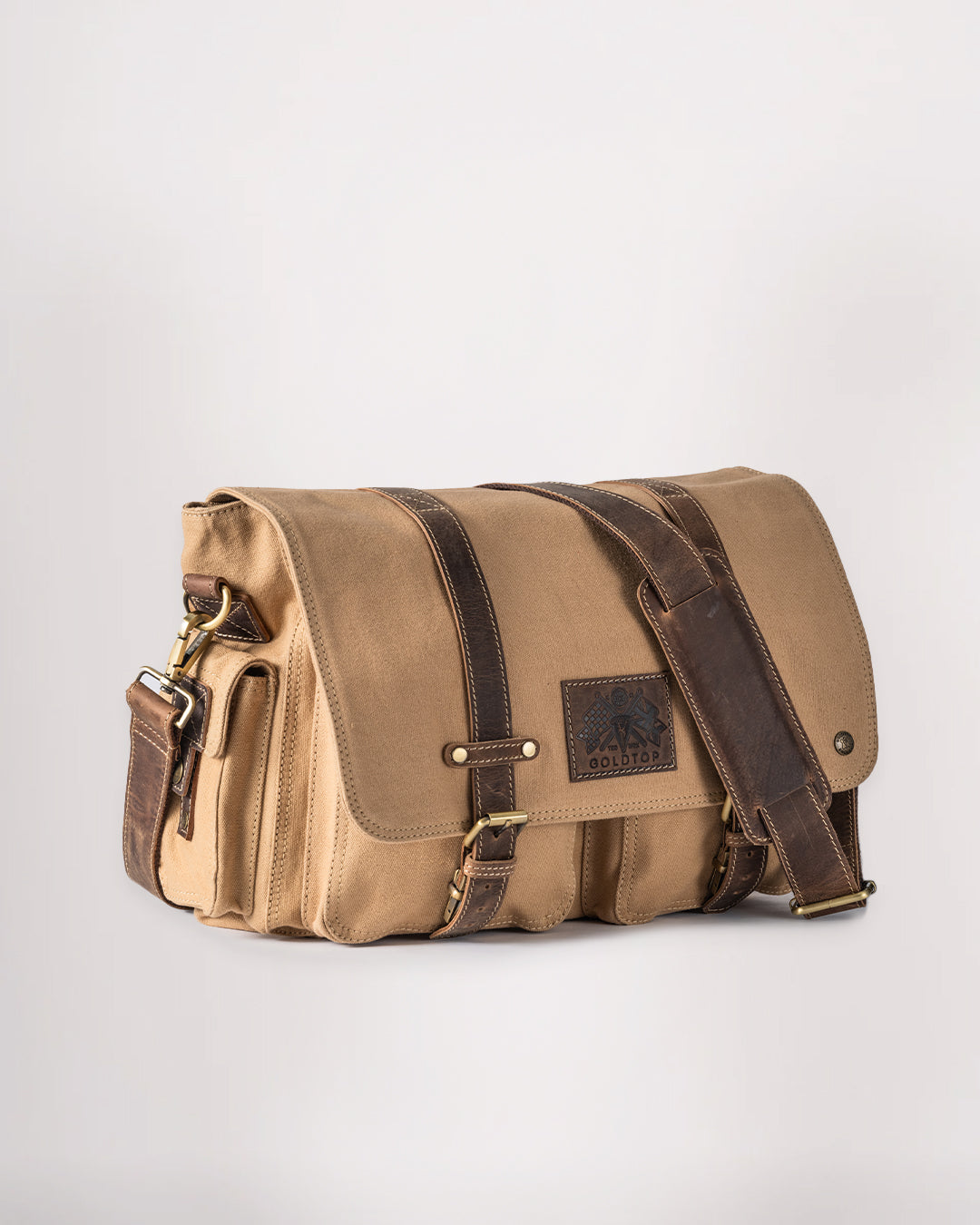 Canvas Crossbody Satchel