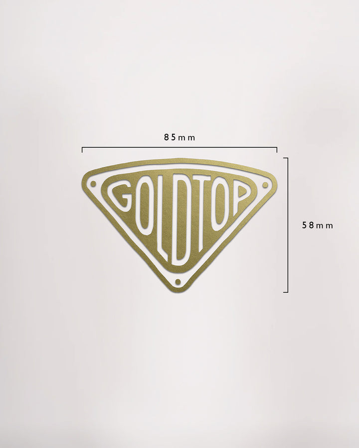 Goldtop Decal Sticker