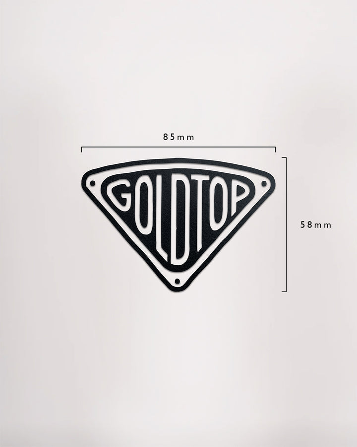 Goldtop Decal Sticker