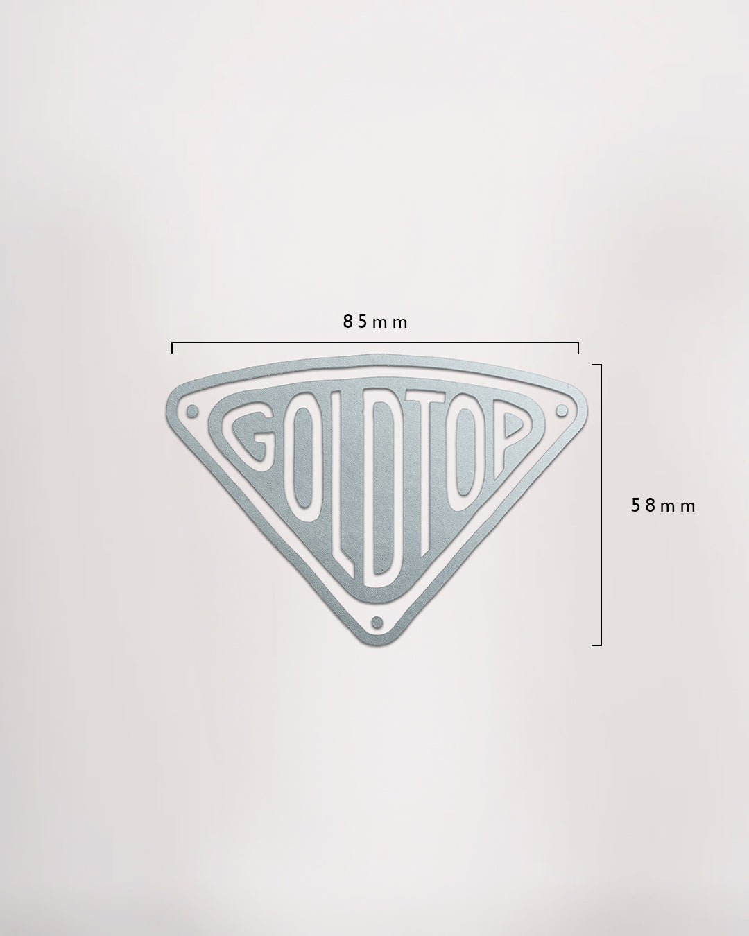 Goldtop Decal Sticker